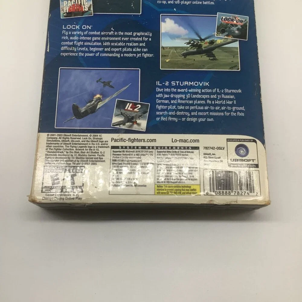 The Ultimate Flight Collection PC Game‎ Pacific Fighters Lock On Il-2 Ubisoft
